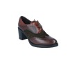 Oxford Shoes with Lace and Heel for Women by Luis Gonzalo 5013M