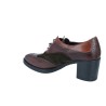 Oxford Shoes with Lace and Heel for Women by Luis Gonzalo 5013M