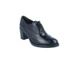 Oxford Shoes with Lace and Heel for Women by Luis Gonzalo 5013M