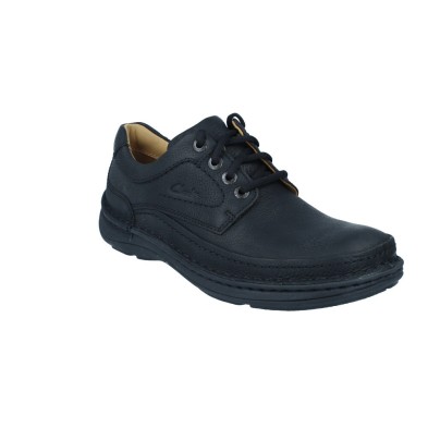 Clarks Nature Three Zapatos Casual Hombre Negro - Calzados Vesga