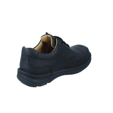 Clarks Nature Three Zapatos Casual Hombre Negro - Calzados Vesga