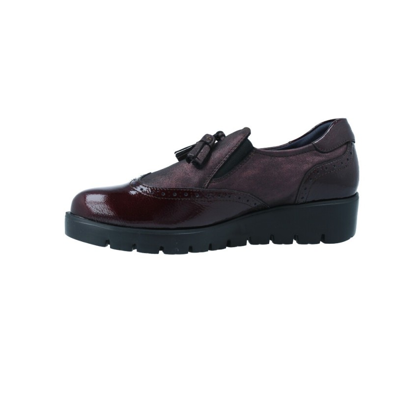 Implementar Rebelión lila Zapatos Casual con Cuña para Mujer de Callaghan 89872 Haman