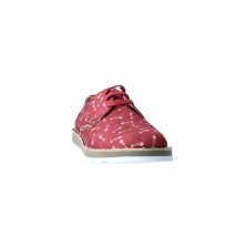 Calzados Vesga Zapatos Casual Con Cordones Para Hombres De Partelas Tarifa Color Burdeos Foto 3