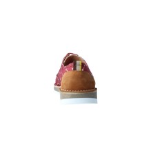 Calzados Vesga Zapatos Casual Con Cordones Para Hombres De Partelas Tarifa Color Burdeos Foto 8