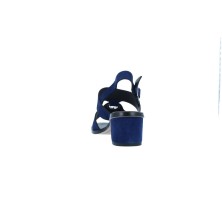 Calzados Vesga Sandalias Casual con Tacón Mujer de Plumers 3370 Color Marino Foto 8