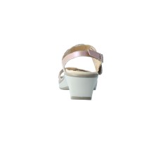 Calzados Vesga Sandalias Cuña Mujer de Cinzia Soft 11532PCM Color Perla y Rosa Foto 8