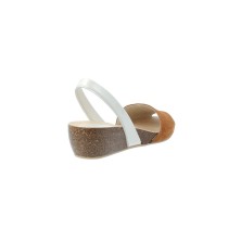 Calzados Vesga Sandalias Menorquinas Abarcas Mujer de Ria Elisa 33200-2 Color Ante Coñac Foto 8