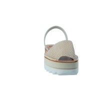 Calzados Vesga Sandalias Menorquinas Abarcas Mujer de Ria Kim 27350-2-S2 Color Taupe Foto 3