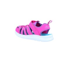 Calzados Vesga Sandalias Cangrejeras Niños de Skechers 302100L C-Flex Sandal 2.0 Color Fucsia Foto 6