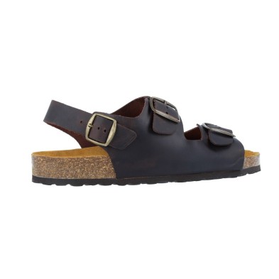Sandalias Planas Bio Hebillas Hombre de Okios Mindoro 003 - Calzados Vesga