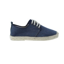 Alpargatas Cordones Esparto Yute Hombre de SalviCalzados 049-178 - CalzadosVesga color marino foto 1