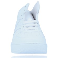 Calzados Vesga Botin Deportivo Basket Vegano para Mujer de Victoria 129116 color blanco foto 3