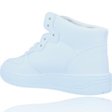 Calzados Vesga Botin Deportivo Basket Vegano para Mujer de Victoria 129116 color blanco foto 6