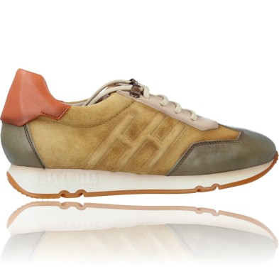Zapatillas Casual Deportivas de Piel para Mujer de Hispanitas Kim HI211681