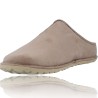 Zapatillas de Casa para Hombres Sin Talón Pantuflas Nordikas Tex Cab Microsuede 1285 Tex Cab