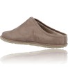 Zapatillas de Casa para Hombres Sin Talón Pantuflas Nordikas Tex Cab Microsuede 1285 Tex Cab