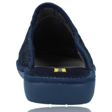 Calzados Vesga Zapatillas de Casa sin Talón Pantuflas para Hombres de Nordikas Top Line Cab 236 color marino foto 7