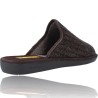 Nordikas 236 Top Line Zapatillas de Casa Sin Talón Serraje Hombre