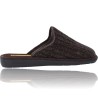 Nordikas 236 Top Line Zapatillas de Casa Sin Talón Serraje Hombre