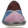 Leather House Slippers without Heel for Women by Nordikas Top Line Sra 1362-0