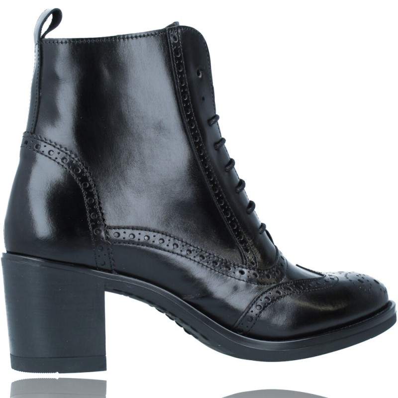 Botines Oxford con Cordones para Mujer de Luis Gonzalo 4997M