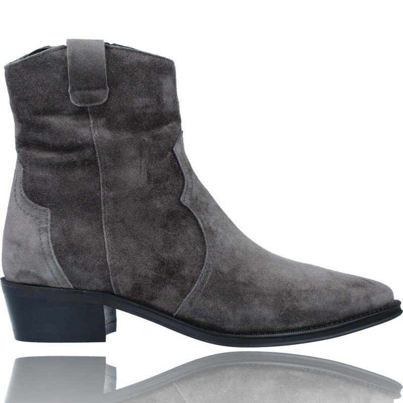 Botines de Piel Camperos o Tejanos para Mujer de Alpe