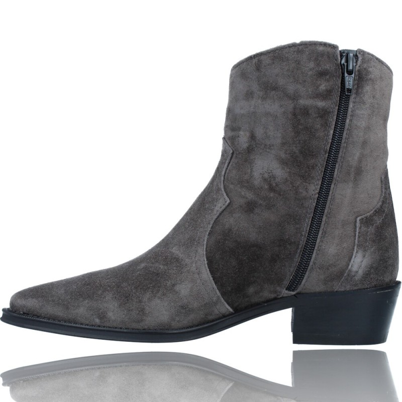 Botines de Piel Camperos o Tejanos para Mujer de Alpe