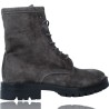 Military or Biker Leather Boots for Women by Alpe 2047