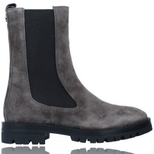 Calzados Vesga Botas de Piel de Estilo Casual para Mujer de Alpe 2041 color gris foto 1