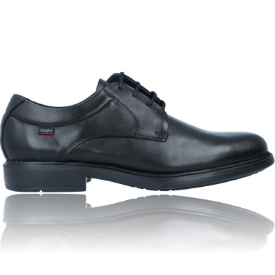 Callaghan Cedron 89403 Scarpa Elegante in Pelle Nera Uomo con Lacci