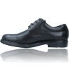 Callaghan Cedron 89403 Scarpa Elegante in Pelle Nera Uomo con Lacci