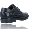 Callaghan Cedron 89403 Scarpa Elegante in Pelle Nera Uomo con Lacci
