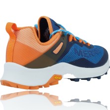 Calzados Vesga Zapatillas Deportivas de Competición para Hombre Merrell Mtl Long Sky J135153 color azul y naranja foto 8