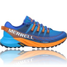 Calzados Vesga Zapatillas Deportivas de Trail Running para Hombre de Merrell Agility Peak 4 color azul y naranja foto 1