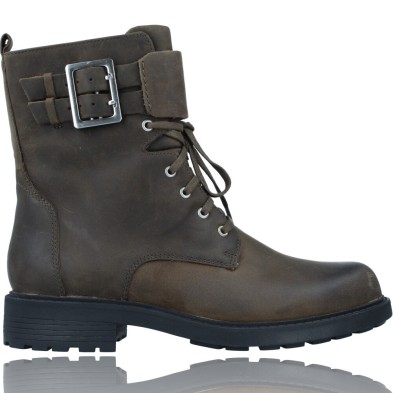 Botas Militares de Piel con Cordones para Mujer de Clarks Orinoco 2 Lace