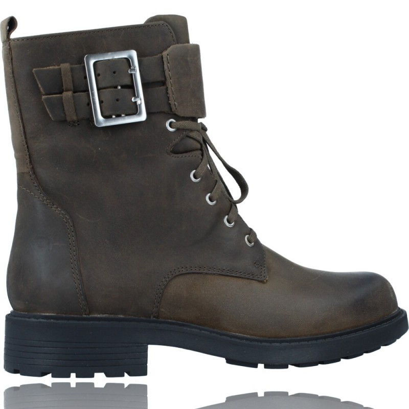 Botas Militares Piel con para de Clarks Orinoco 2 Lace