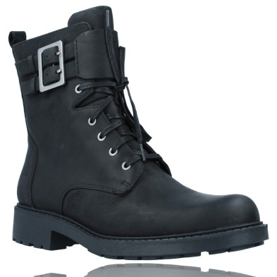 Botas Militares de Piel con Cordones para Mujer de Clarks Orinoco 2 Lace