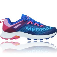 Calzados Vesga Zapatillas Deportivas de Running para Mujer de Merrell Mtl Long Sky J135156 color azul y rosa foto 1