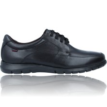 Calzados Vesga Zapatos de Piel con Cordones para Hombres de Callaghan adaptaction 81308 Sun color negro foto 1