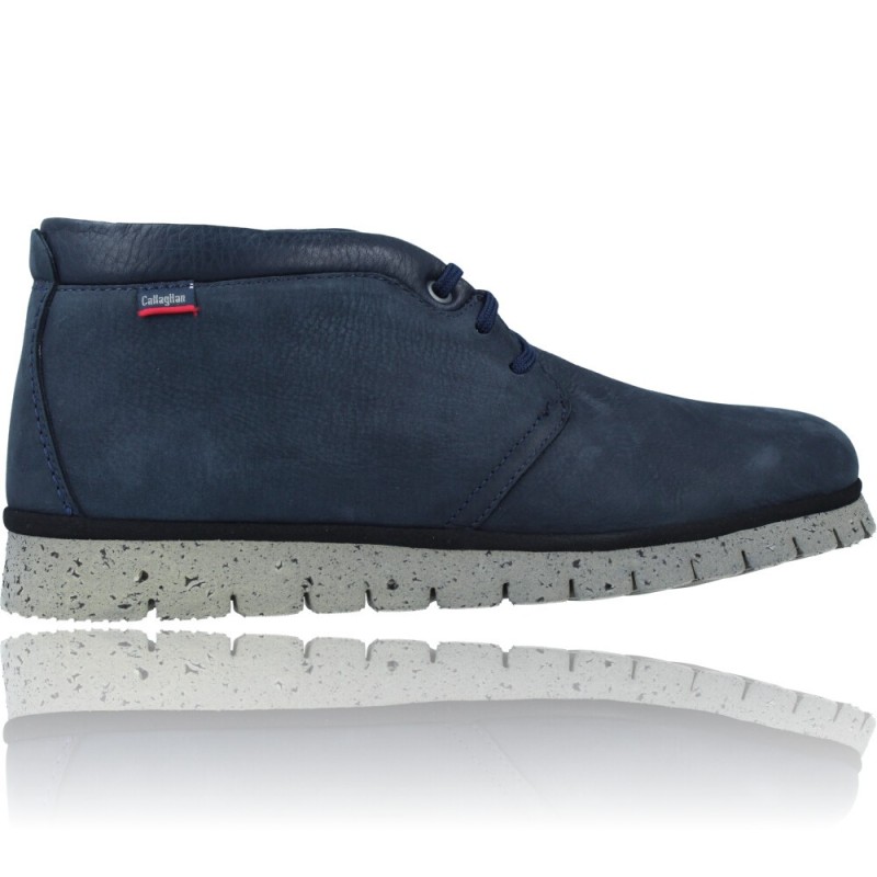 Botas Casual de Piel con Cordones para Hombres de Callaghan Adaptaction  86905 Sherpa