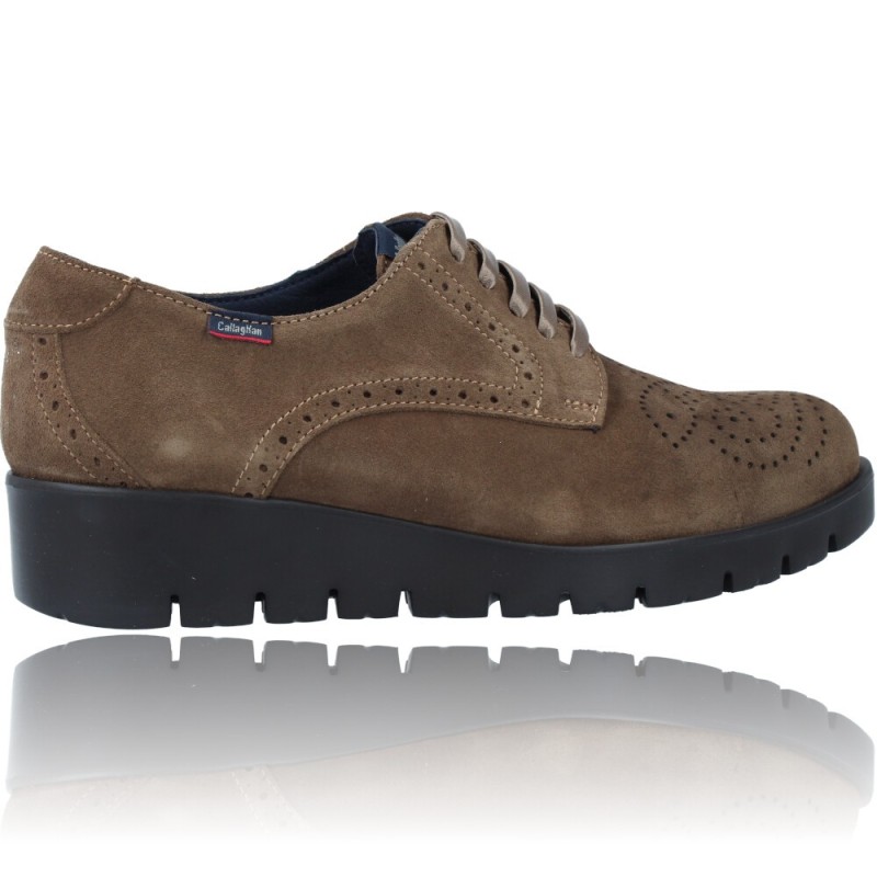 Zapatos Casual de Piel con Cordones para Mujer de Callaghan Adaptaction  Haman 89880