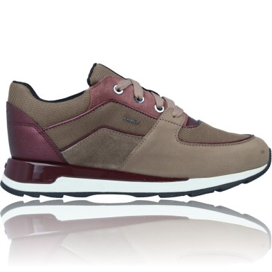 Zapatillas Deportivas Casual de Piel para Mujer Geox New Aneko Amphibiox  D16LYC