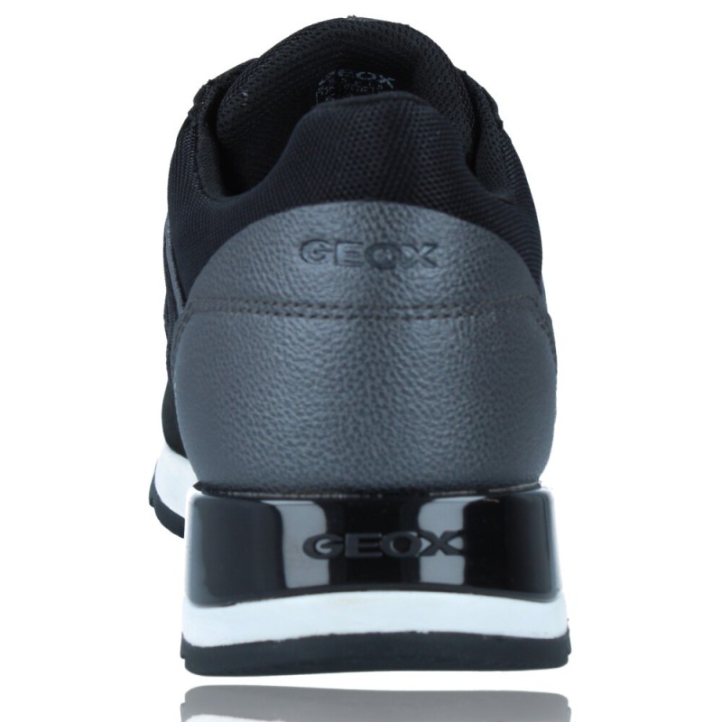 Zapatillas Deportivas Casual de Piel para Mujer Geox New Aneko Amphibiox  D16LYC