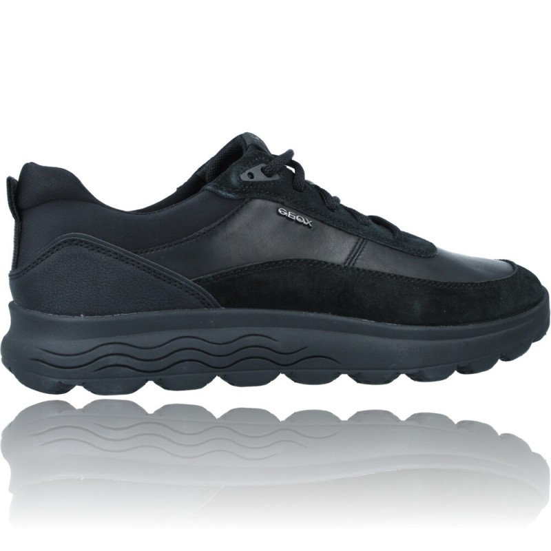 volatilidad Deshonestidad inteligente Zapatillas Deportivas Casual de Piel para Hombre de Geox Spherica U16BYE