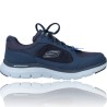 Zapatillas Deportivas de Piel Waterproof para Hombres de Skechers 232222 Flex Advantage 4.0