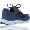 Zapatillas Deportivas de Piel Waterproof para Hombres de Skechers 232222 Flex Advantage 4.0