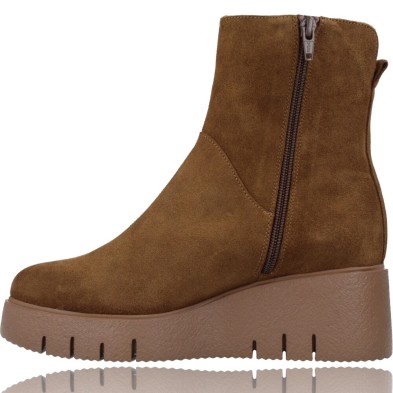 Botines Casual de Piel Hidrofugada para Mujeres de Wonders Aitana E-6232