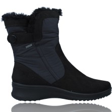Calzados Vesga Botas Casual con Gore-Tex para Mujeres de Ara Shoes Munchen 12-48503 color negro foto 1