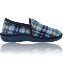 Calzados Vesga Zapatillas De Casa Pantuflas para Mujer de Nordikas Boreal Sra 1825 color azul foto 1