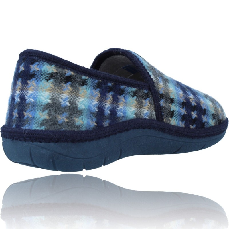 Calzados Vesga Zapatillas De Casa Pantuflas para Mujer de Nordikas Boreal Sra 1825 color azul foto 8